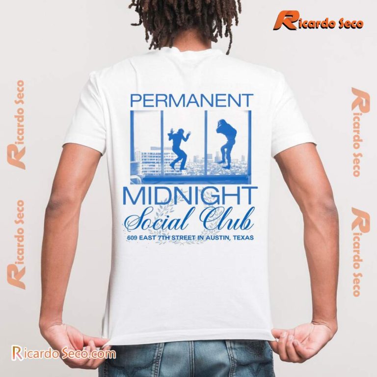 Permanent Midnight Social Club Graphic Unisex Shirt 0vtaDNe