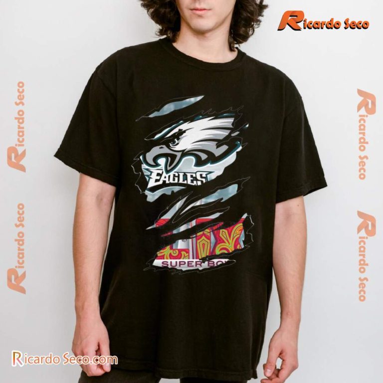 Philadelphia Eagles Super Bowl Lix 2025 New Logo Team Design Classic Men Shirt r5zKvCe