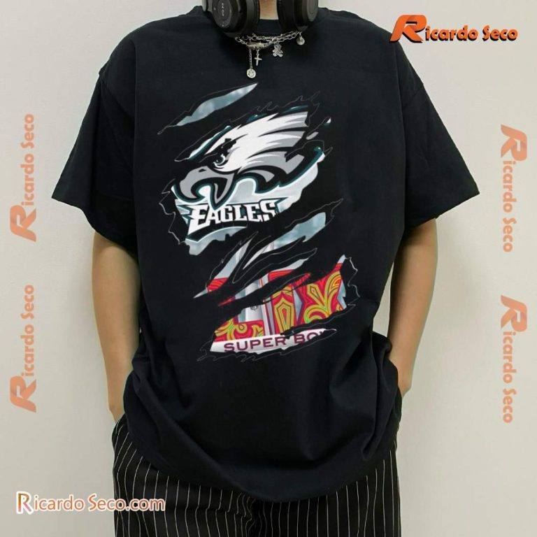 Philadelphia Eagles Super Bowl Lix 2025 New Logo Team Design Classic Men Shirt -a 2i0n9Ts