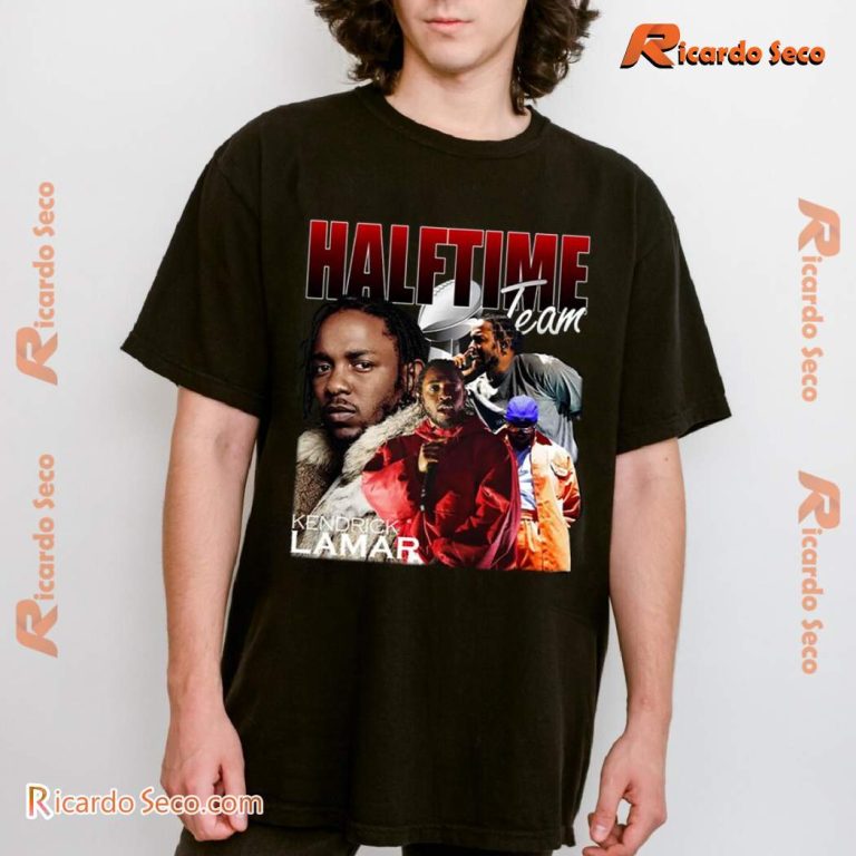 Retro 90s Kendrick Lamar Halftime Team Unisex T-shirt Od0LBDC