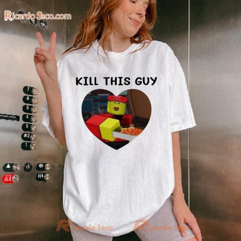 Roblox Heart Kill This Guy Unisex T-shirt kiGRoUA