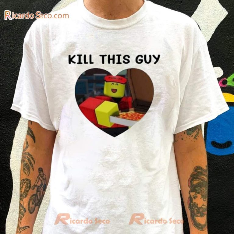 Roblox Heart Kill This Guy Unisex T-shirt-a gFPerGv