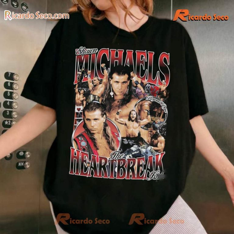 Shawn Michaels The Heartbreak Kid T-shirt 1U8Y0Hv