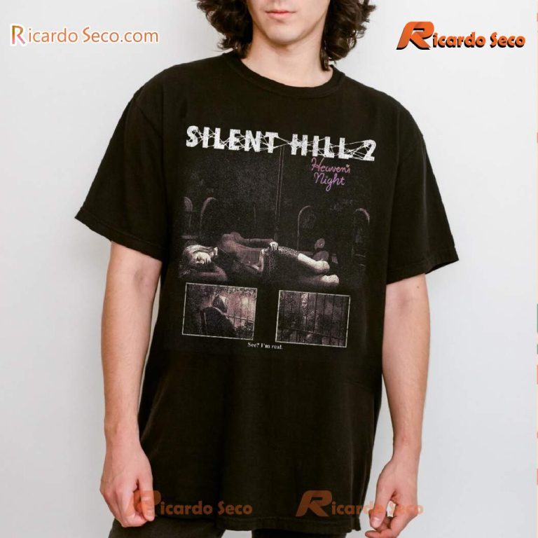 Silent Hill 2 Heavens Night Graphic Classic Men Shirt SuYGIh2