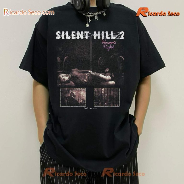 Silent Hill 2 Heavens Night Graphic Classic Men Shirt-a O4eZlxw