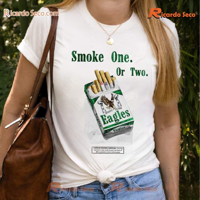 Smoke One Or Two Eagles T-shirt-a fzAmsU5