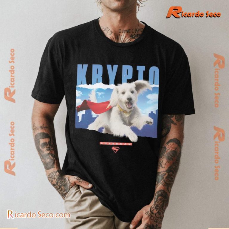 Superman Krypto The Superdog Classic Men Shirt-a dCK82gS