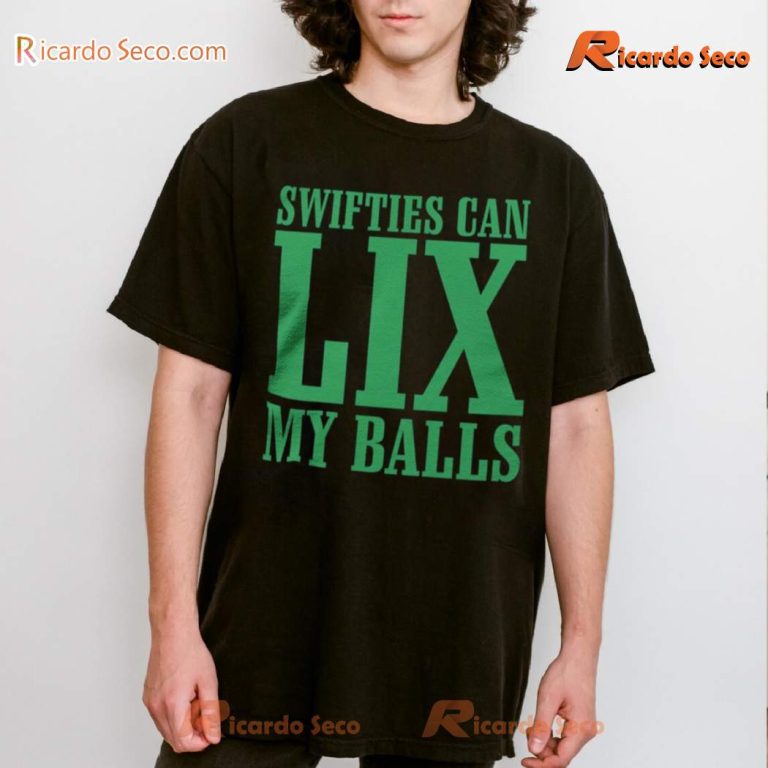 Swifties Can Lix My Balls By C.j. Gardner Johnson Classic Men Shirt-a pENocuT