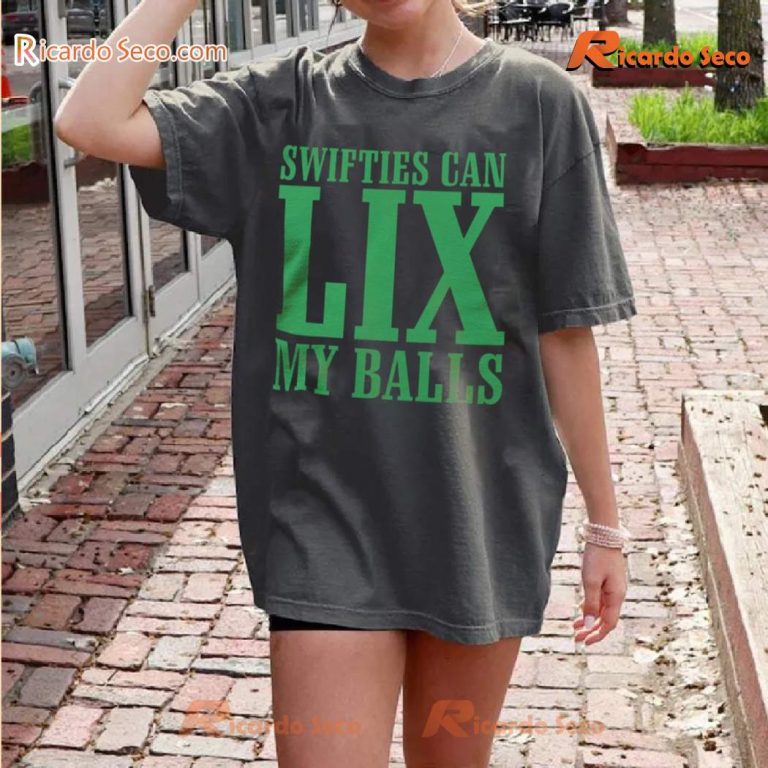 Swifties Can Lix My Balls By C.j. Gardner Johnson Classic Men Shirt-b NEo4cDl