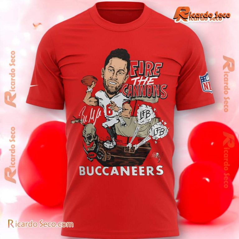 Tampa Bay Buccaneers Fire The Cannons Unisex T-shirt. Hoodie-b voWKZ80