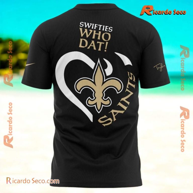 Taylor Swift Saints Eras Tour Swifties Who Dat T-shirt-b GFswSip