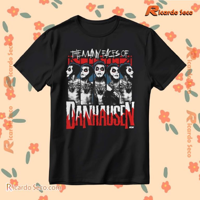 The Many Faces Of Danhausen Unisex T-shirt-a x8hXVI4