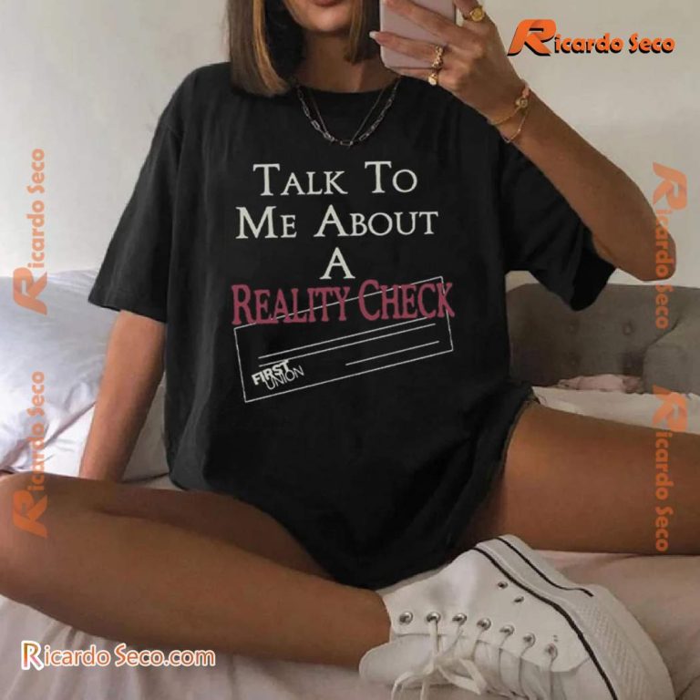 The White Lotus Talk To Me About A Reality Check T-shirt-a 9b1P70r