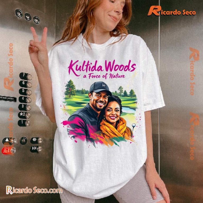 Tiger Woods Mother Kultida Force Of Nature Classic Men Shirt unYe3cA