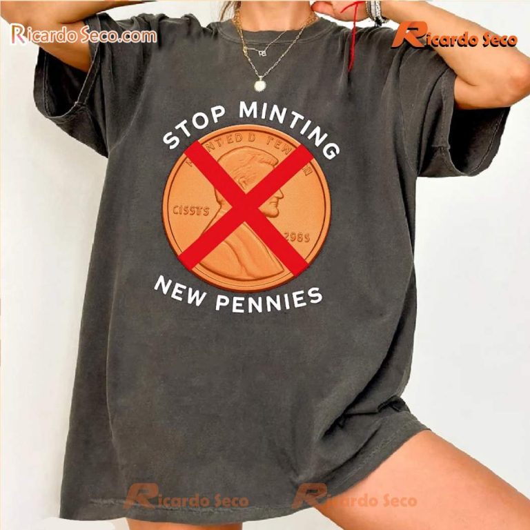 Trump Stop Minting Pennies Classic Men Shirt-a ranzAyB