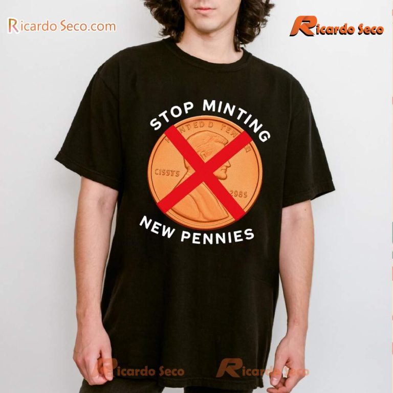 Trump Stop Minting Pennies Classic Men Shirt-b 69bLuHM