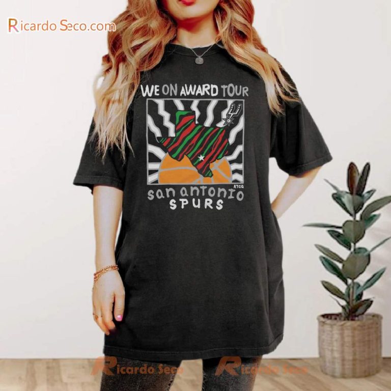 We On Award Tour San Antonio Spurs T-shirt-a CxyXrvL