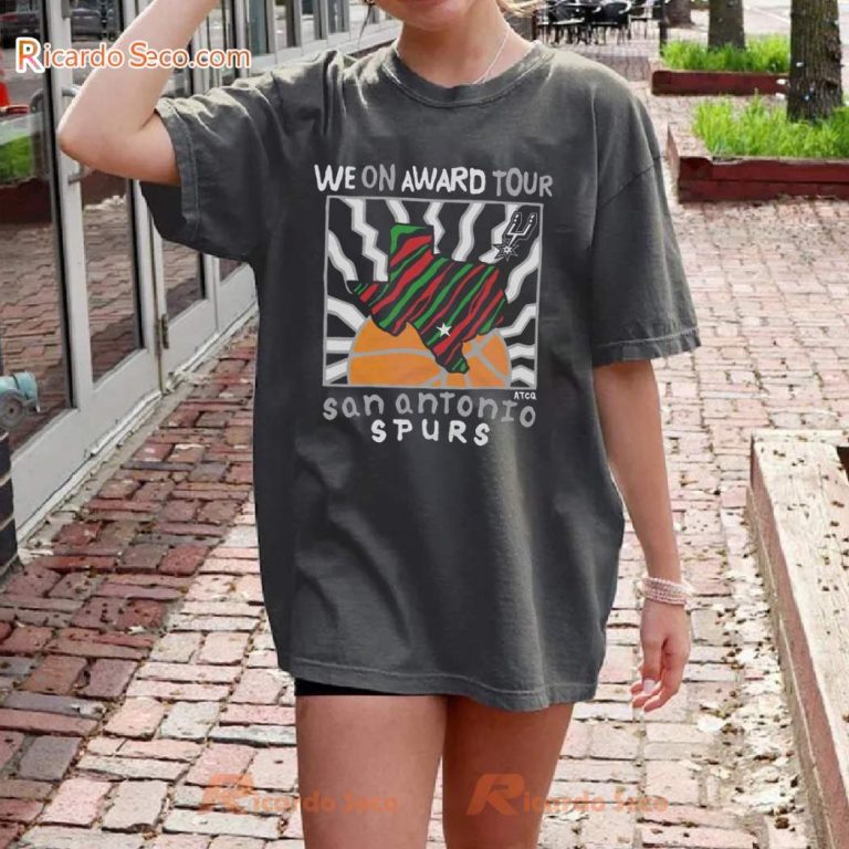 We On Award Tour San Antonio Spurs T-shirt-b hu3acQA