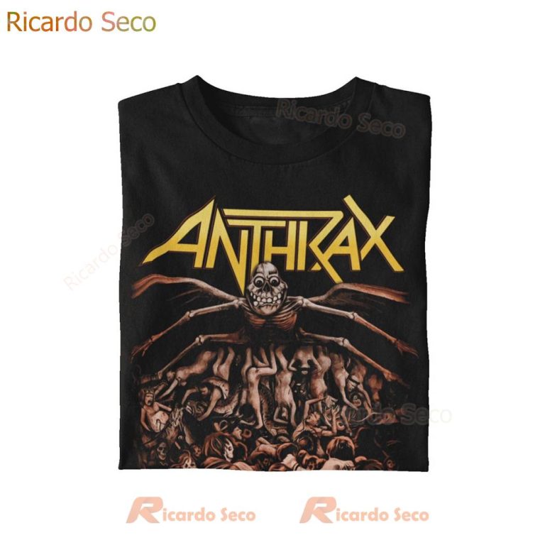 Anthrax 40th Anniversary Tour T-shirt-b KnFRAXO