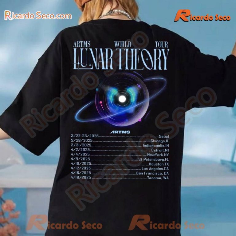 Artms Lunar Theory World Tour 2025 T-shirt-b IXO0Jx3