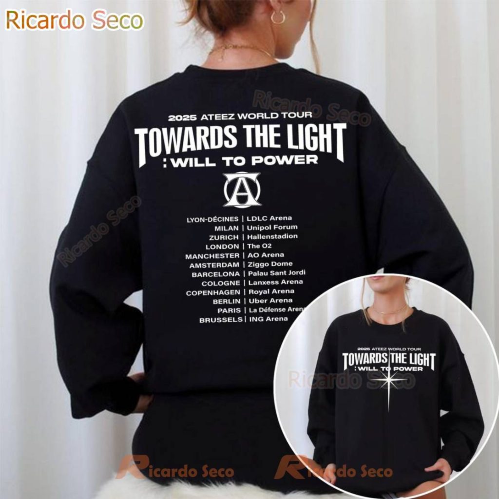 ATEEZ TOWARDS THE LIGHT Ｔシャツ 18c3a5a4c60fa1fbd97fea34b360ad