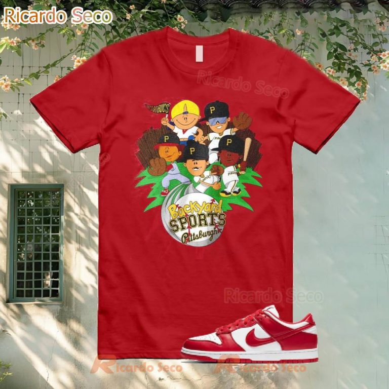 Backyard Sports Pittsburgh Let's Go Bucs T-shirt-a E9SafpG