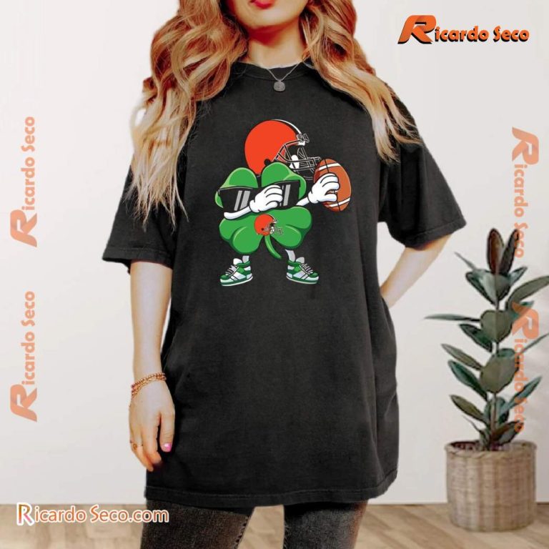 Cleveland Browns St Patricks Day Nfl 2025 T-shirt t8MfFov