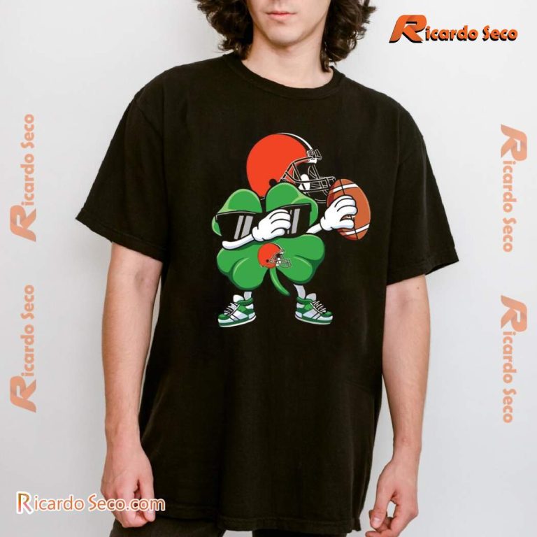 Cleveland Browns St Patricks Day Nfl 2025 T-shirt-a fxGQUg6