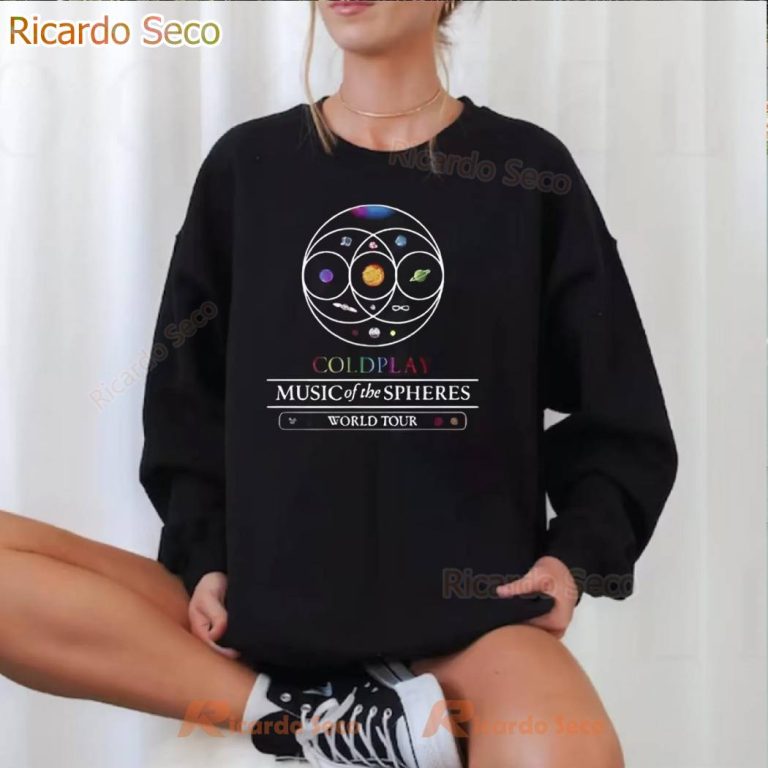 Coldplay Music of the Spheres 2025 Tour T-shirt-a voEO8j0
