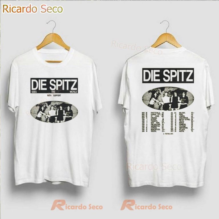 Die Spitz Spring Summer Tour 2025 T-shirt mSkjtqJ