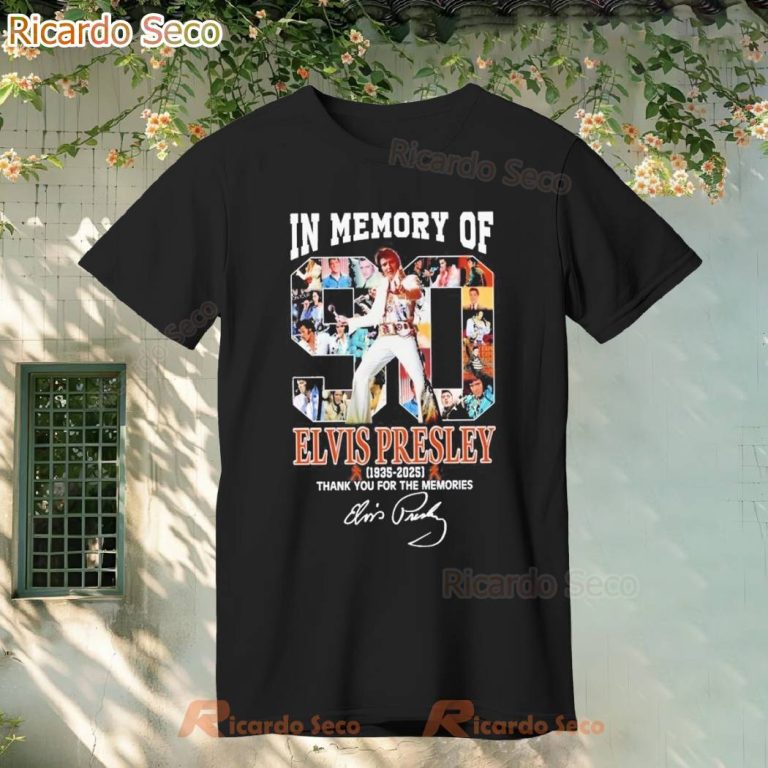 Elvis Presley 90Th Anniversary 1935-2025 T-shirt-b pZcukb0