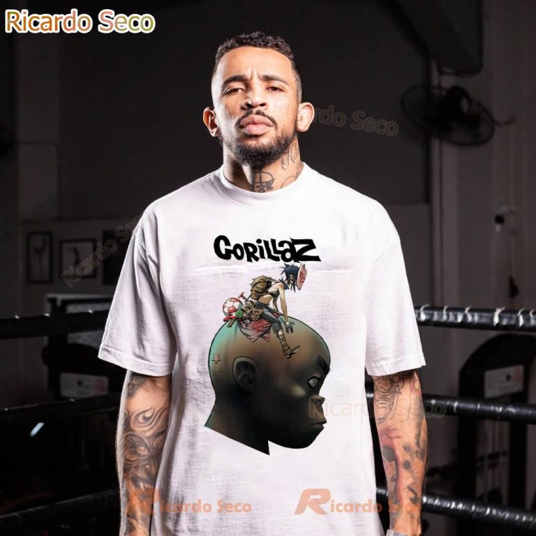 Gorillaz Plastic Beach T-Shirt GaorJx8