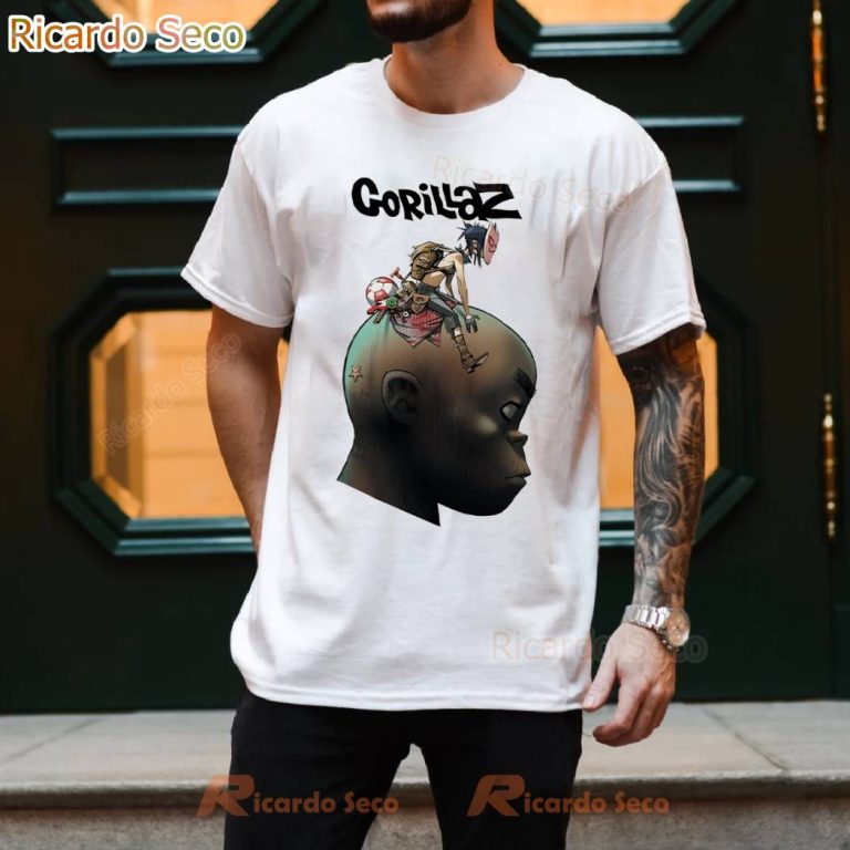 Gorillaz Plastic Beach T-Shirt-a 1UlniSk
