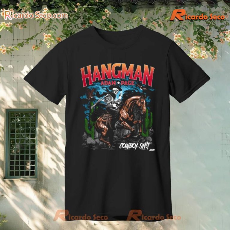 Hangman Adam Page Cowboy Sh!t Forever T-shirt kZxSAcu