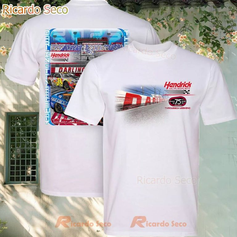 Hendrick Motorsports Darlington 4-Car T-shirt h5M3BqR