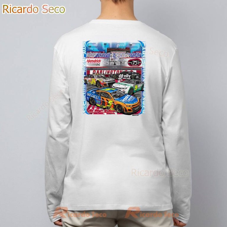 Hendrick Motorsports Darlington 4-Car T-shirt-x xgRHGcy