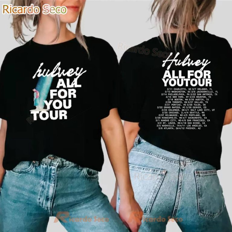 Hulvey All for You Tour 2025 T-shirt xF0HvlW
