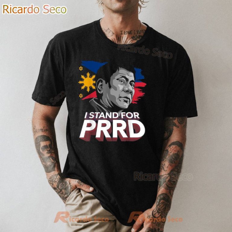 I Stand for PRRD T-shirt-b W7fycVG