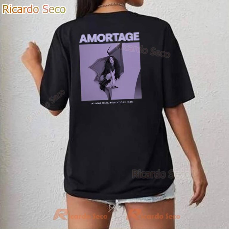 Jisoo Amortage 2025 Tour T-shirt-b x6CMqz0