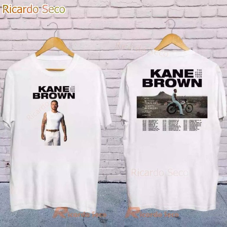 Kane Brown The High Road 2025 Tour T-shirt UVRuyZM