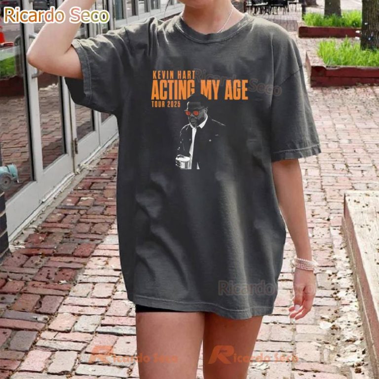 Kevin Hart 2025 Acting My Age Tour T-shirt-b kixXJnK