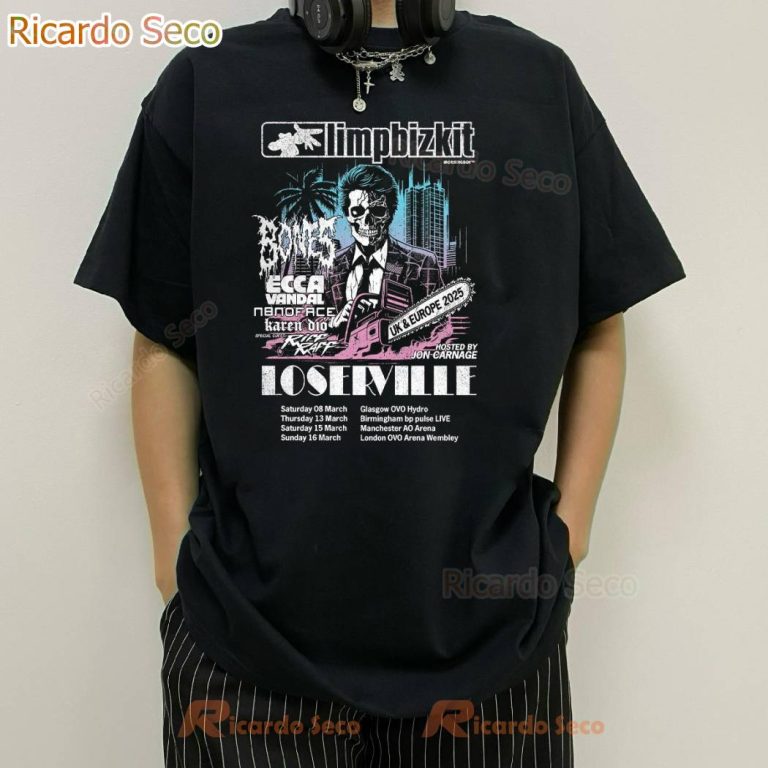 Limp Bizkit Tour 2025 T-shirt-a xlFV4W2