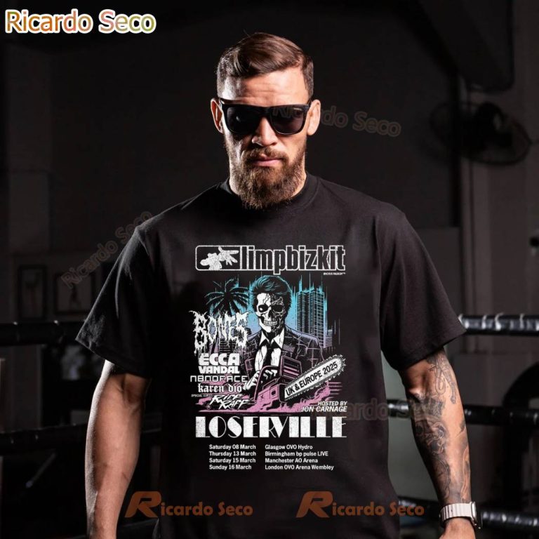 Limp Bizkit Tour 2025 T-shirt TZqj5Mb