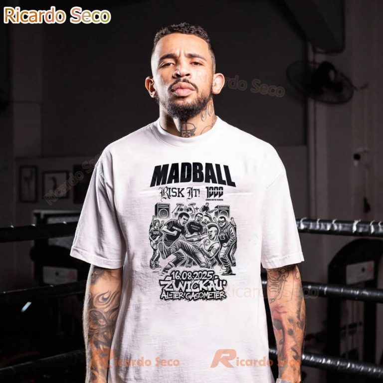 Madball X Risk It 2025 Zwickau Alter Gasometer T-shirt q92QBEv