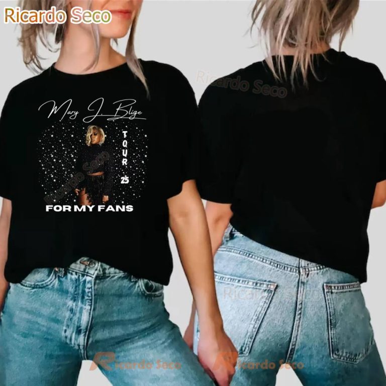 Mary J Blige For My Fans Tour 2025 T-Shirt-a L7QcJIT