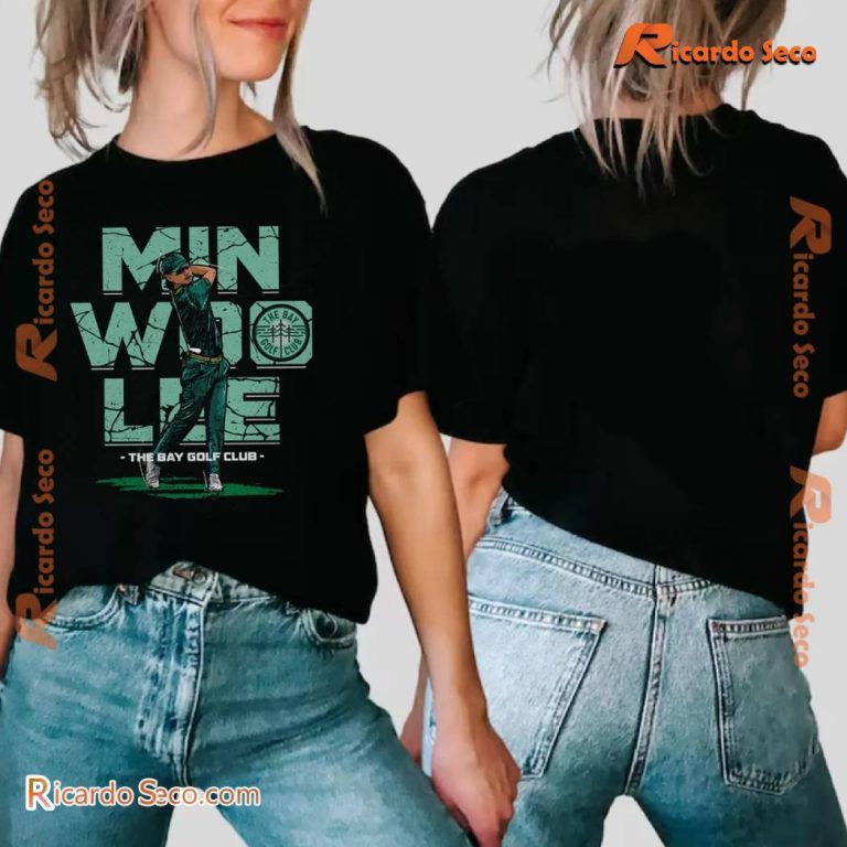 Min Woo Lee The Bay Golf Club Unisex T-shirt-a 3RExpoJ