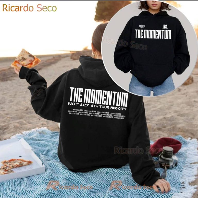 NCT 127 The Momentum 2025 Tour Hoodie 7tackAW
