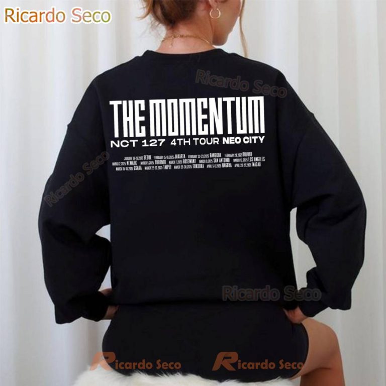 NCT 127 The Momentum 2025 Tour Hoodie-b c2ZxbRh