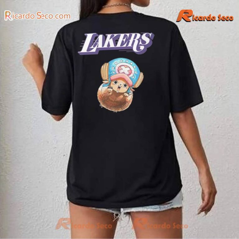 One Piece X Laker Chopper Collab Basketball Anime Shirt-b D197ah8