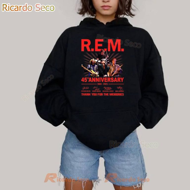 R.E.M 45th Anniversary 1980-2025 T-shirt-a wDsZ0cQ